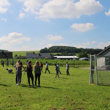 Gymnasium Lindlar Schulhof